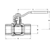 Valvola Inox 1/2