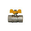 Valvola Sfera X Gas Da 1/2 M/Farfalla