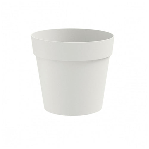 Vaso tondo in plastica Cinqueterre per fiori e piante