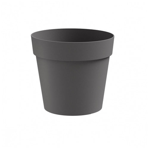 Vaso tondo in plastica Cinqueterre per fiori e piante