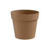 Vaso tondo in plastica Cinqueterre per fiori e piante