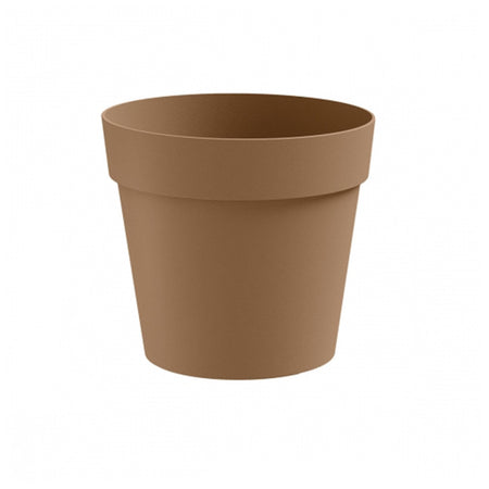 Vaso tondo in plastica "Cinqueterre" per fiori e piante