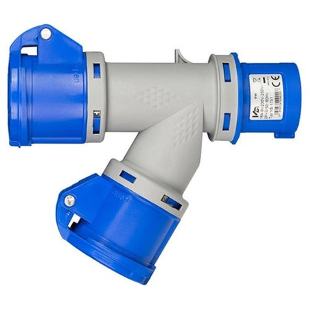 MOLTIP. A 2 USCITE 16A 2P+T 230V IP44