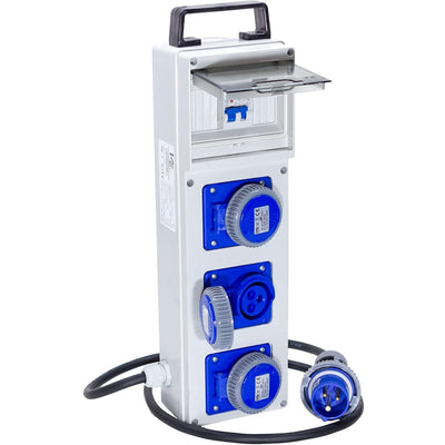 QUADRO TERMOP.  3 PRESE 2P+T 16A 230V IP67