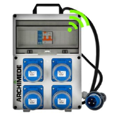 QUADRO ARCHIMEDE 4 PRESE 2P+T 16A 230V IP67