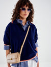 Borsa Vicolo  V-lock con tracolla in ecopelle