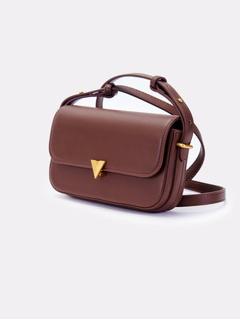 Borsa Vicolo  V-lock con tracolla in ecopelle