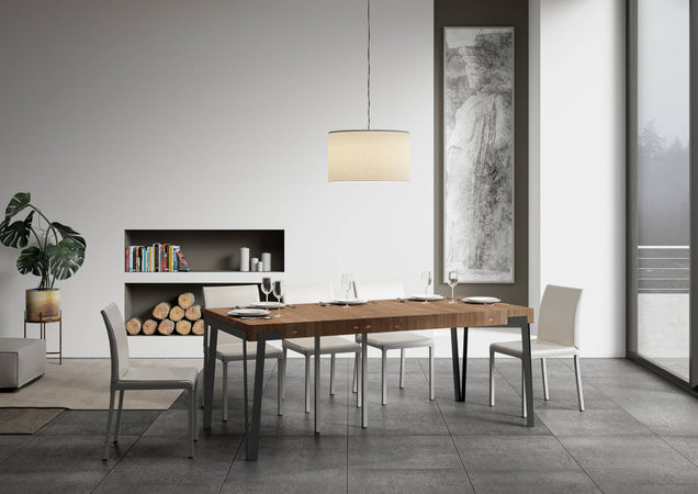 Tavolo consolle "Firenze" allungabile in legno per sala da pranzo