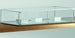 Teca espositiva in laminato per gioielleria cm. 159x78x27h
