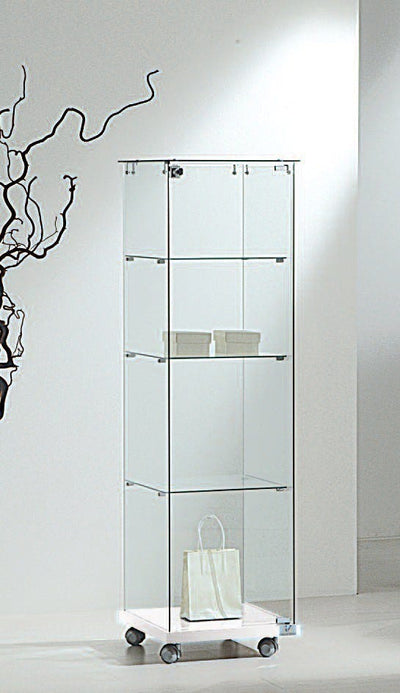 Vetrina espositiva cm. 40x40x140h