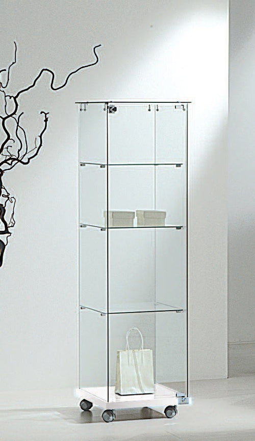 Vetrina espositiva cm. 40x40x140h