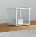 Teca a forma di cubo per esposizioni gioielli cm. 43x43x41h
