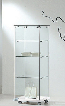 Vetrina da negozio per esposizione cm. 60x40x140h
