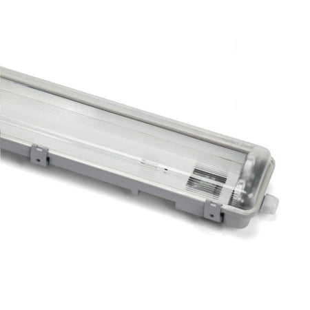 PLAFONIERA LED IP65 X SOLI TUBI LED 2x36 120CM - TUBI ESCLUSI