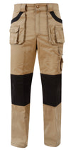 PANTALONE MULTITASCA DA LAVORO MODELLO VENERE COLORE BEIGE VEGA