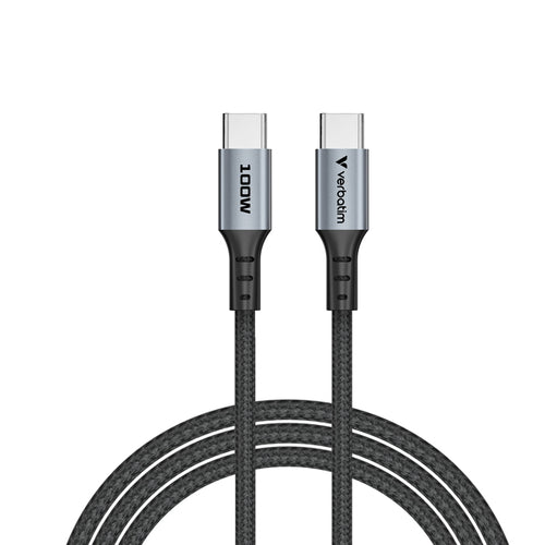 Verbatim Cavo Di Sincronizzazione E Ricarica Da Usb-C To Usb-C _100W_120 Cm