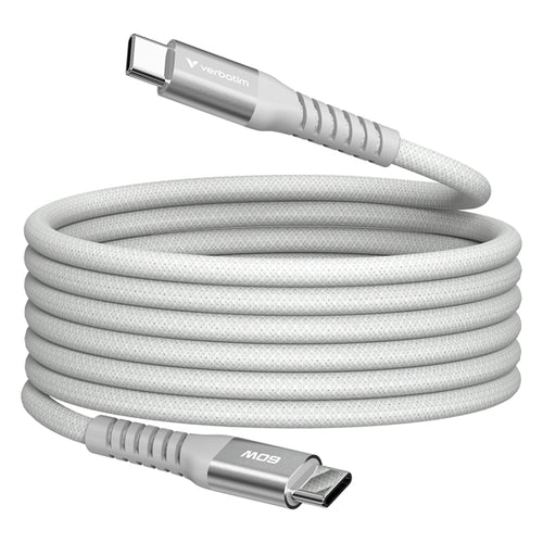 Verbatim Cavo Magnetico Sync Charge Usb-C To Usb-C 60W 120 Cm_Grigio