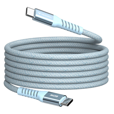 Verbatim Cavo Magnetico Sync Charge Usb-C To Usb-C 60W 120 Cm_Blu