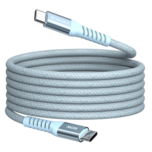 Verbatim Cavo Magnetico Sync Charge Usb-C To Usb-C 60W 120 Cm_Blu