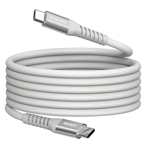 Verbatim Cavo Magnetico Sync Charge Usb-C To Usb-C 100W 120 Cm_Grigio