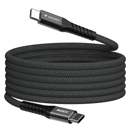 Verbatim Cavo Magnetico Sync Charge Usb-C To Usb-C 100W 120 Cm_Nero