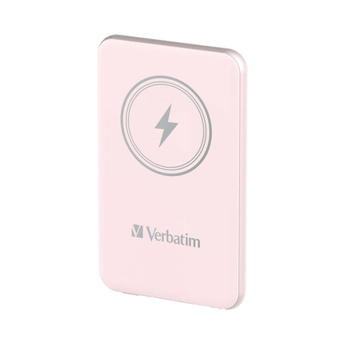 Power Bank Wireless Magnetico 5000 Mah Rosa_ Verbatim