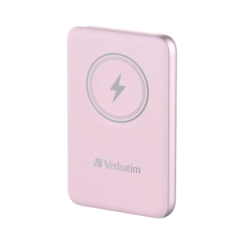 Power Bank Wireless Magnetico 10000 Mah Rosa_ Verbatim