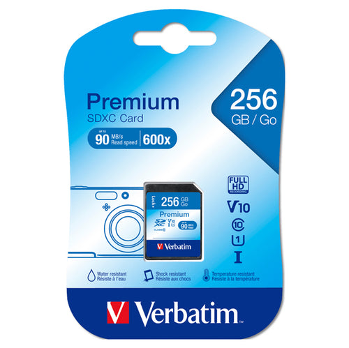 Secure Digital Card Premium Sdxc Class 10/Uhs-1 256Gb