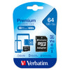 Micro Sd Card 64Gb Hc Classe 10 Fino A 45Mb/S