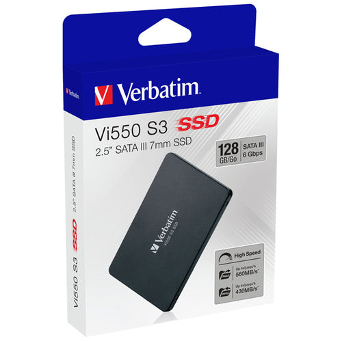 Verbatim Ssd Interno Vi550 Sata Iii 2.5'' Ssd 128Gb