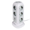 Torre Di Alimentazione Multi-Spina Eupt-01 Con 2 X Usb-C / 2 X Usb-A Verbatim