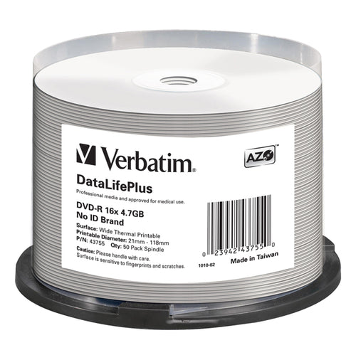 Scatola 50 Professional Wide Thermal Printable No Id 16 4.7Gb / 120'
