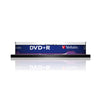 Scatola 10 Dvd+R Spind Matt 16X 4.7Gb Silver Dlp