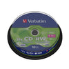 Scatola 10 Cd-Rw Datalifeplus 8X-10X 700Mb Serigrafato Pack Spindle_Riscrivibile