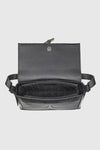 VERDE FASHION | Borsa a spalla maculata in vernice