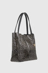 VERDE FASHION | Borsa a spalla maculata in vernice