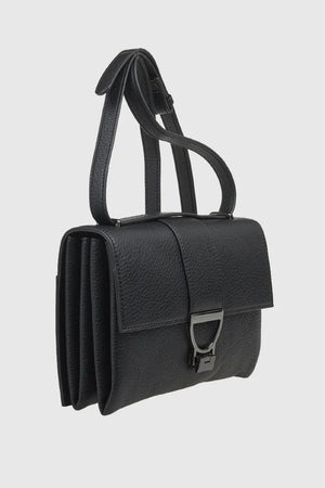 VERDE FASHION | Borsa a tracolla dettaglio metallo