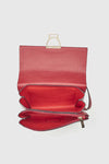 VERDE FASHION | Borsa a tracolla dettaglio metallo