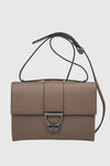 VERDE FASHION | Borsa a tracolla dettaglio metallo