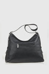 VERDE FASHION | Borsa a spalla mezzaluna in ecopelle