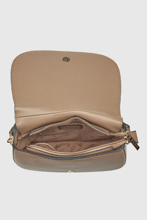 VERDE FASHION | Borsa a tracolla con patta