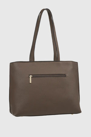 VERDE FASHION | Borsa a spalla in ecopelle