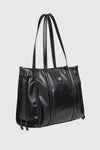 VERDE FASHION | Borsa a spalla in ecopelle verniciata
