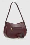VERDE FASHION | Borsa a spalla in ecopelle verniciata
