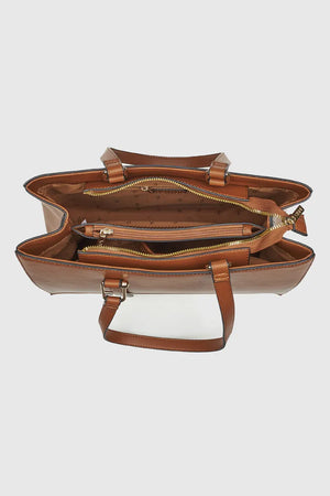 VERDE FASHION | Borsa a spalla in ecopelle