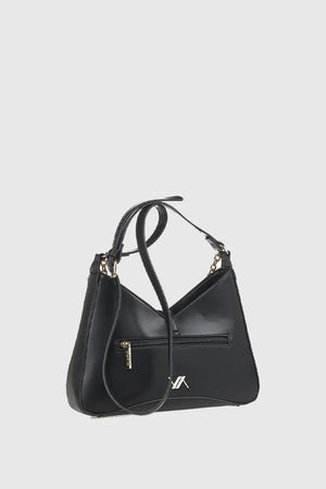 VERDE FASHION | Borsa a tracolla con stampa logo