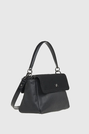 VERDE FASHION | Borsa a tracolla in ecopelle e camoscio