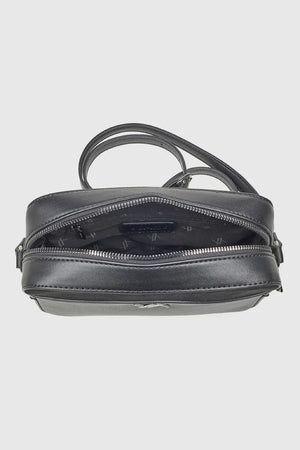 VERDE FASHION | Borsa a tracolla dettaglio camoscio