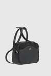 VERDE FASHION | Borsa a tracolla dettaglio camoscio
