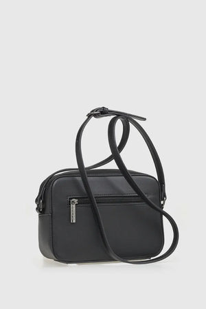 VERDE FASHION | Borsa a tracolla dettaglio camoscio
